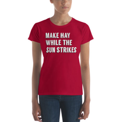 Make Hay While The Sun Strikes - T-shirt